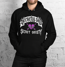 Load image into Gallery viewer, Secretly Sad - members only - Black Hoodie