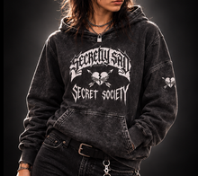 Load image into Gallery viewer, Snow Washed Loose Cotton Hoodie