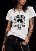 Load image into Gallery viewer, Fitted tee - charcoal or white