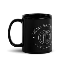 Load image into Gallery viewer, Sigma Saturday Scramble - Black Mug