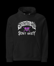 Load image into Gallery viewer, Secretly Sad - members only - Black Hoodie
