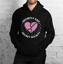 Load image into Gallery viewer, Secretly Sad Secret Society Hoodie - members only
