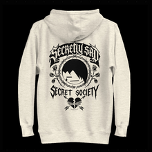Load image into Gallery viewer, Secretly Sad Hoodie - in white, lavender, oatmeal
