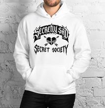 Load image into Gallery viewer, Secretly Sad Hoodie - in white, lavender, oatmeal
