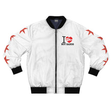Load image into Gallery viewer, Boy Band Review  Bomber Jacket
