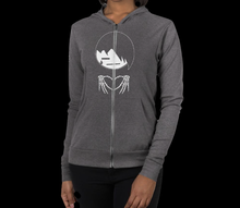 Load image into Gallery viewer, Secretly Sad - Light Weight - Heartbreak zip-up hoodie
